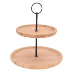 Etagere Bamboe 2-Laags, Verzenden, Nieuw