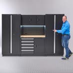 Datona Werkbank 120 cm met gereedschapskast en twee, Ophalen of Verzenden, Nieuw