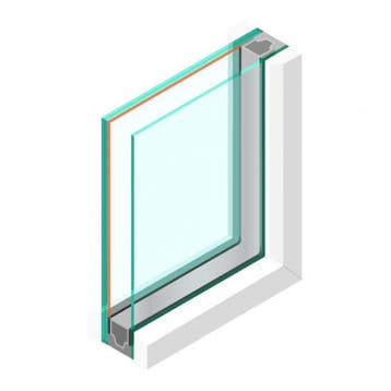 Dubbel glas HR++ 5mm - sp - #33.1, Ophalen of Verzenden, Nieuw