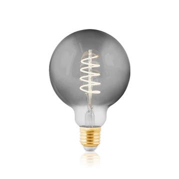 LED FILAMENT E27 GLOBE S DIMBAAR SMOKE 4W, Nieuw