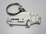 Sleutelhanger Lancia Delta I silhouette WIT -NIEUW-, Verzenden, Nieuw