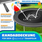 Trampoline rand - Beschermrand - 366 cm - Grijs - KESSER, Verzenden, Zo goed als nieuw