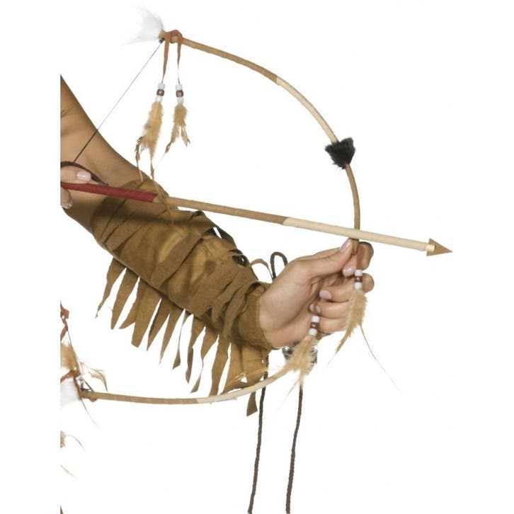 Pijl en boog verkleedaccessoires - Indianen accessoires, Hobby en Vrije tijd, Feestartikelen, Ophalen of Verzenden