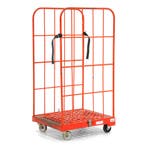 Gebruikte 2-Heks rolcontainer insteekhekken + 2 nylon, Ophalen of Verzenden, Nieuw