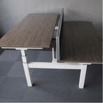 (MDK-103449) Veyhl XH duo werkplek zit-sta 180 x 165 cm, Ophalen of Verzenden, In hoogte verstelbaar, Nieuw