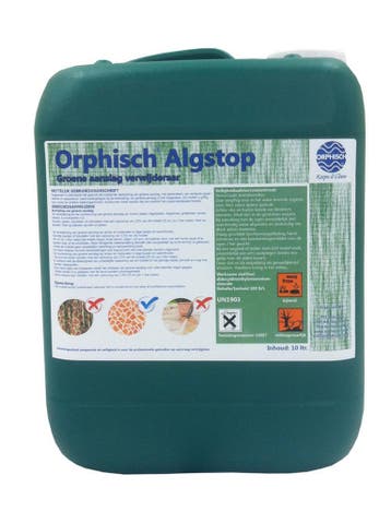 Orphisch algstop groene aanslag verwijderaar 10 liter, Verzenden, Nieuw