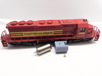 micromotor HME005 voor Mehano / AHM / IHC / Modelpower SD40, Hobby en Vrije tijd, Overige merken, Gelijkstroom, Verzenden, Overige typen