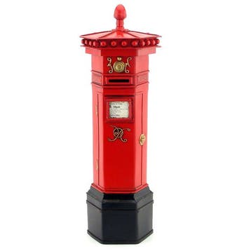 Decoratief ornament - brievenbus in vintagestijl