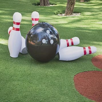 Opblaasbare Bowling Set 7-delig PVC - Leuk voor Binnen & Bui, Verzenden, Nieuw