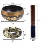 Tibetaanse Klankschaal Set – Lotus Meditatie Chakra Yoga, Verzenden, Nieuw