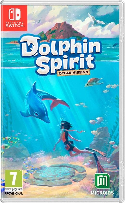 Switch Dolphin Spirit: Ocean Mission, Spelcomputers en Games, Spelcomputers | Nintendo Switch, Zo goed als nieuw, Verzenden