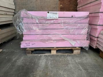 Kantplank grijs | 8mm + 100mm XPS | 200h | 34 stuks, Ophalen, Nieuw, 8 tot 12 cm