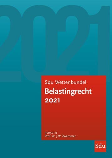 Sdu Wettenbundel Belastingrecht 2021 9789012406666, Zo goed als nieuw
