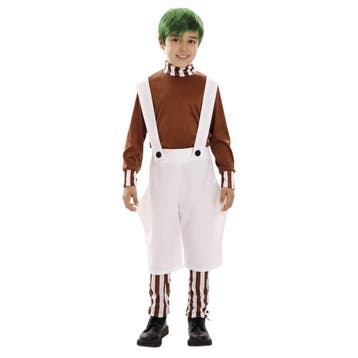 Oempa Loempa Kostuum Kind, Verzenden, Nieuw, Feestartikel