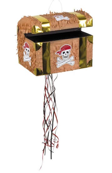 Trekpiñata Schatkist (30 x 26 cm), Ophalen of Verzenden, Nieuw