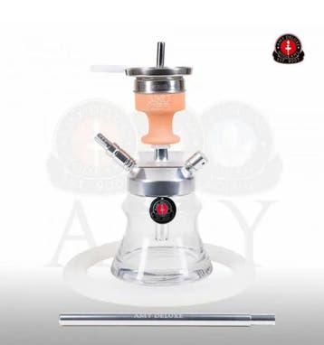 AMY Deluxe Alu Travel Compleet met tas | Shisha | Waterpijp, Verzamelen, Rookartikelen, Aanstekers en Luciferdoosjes, Ophalen of Verzenden