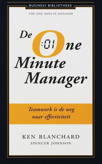 De One Minute Manager 9789047000037, Zo goed als nieuw