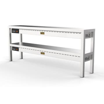 Warmhoudbrug met Keramische Verwarming 2 Niveaus 2000x300..., Verzenden, Nieuw in verpakking