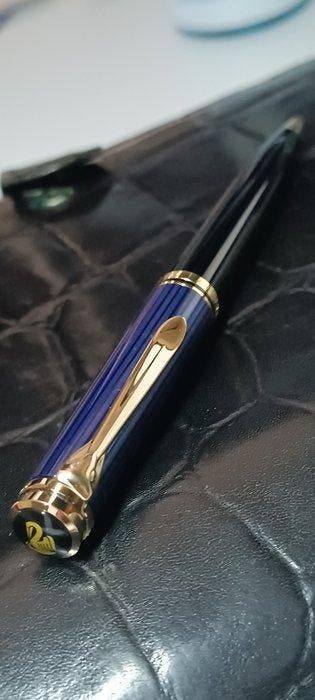 Pelikan - Souverän K800 blue - Roller balpen, Nieuw