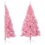 Decoratieboom 210cm roze pvc | retourdeal 55% korting, Ophalen of Verzenden, Nieuw