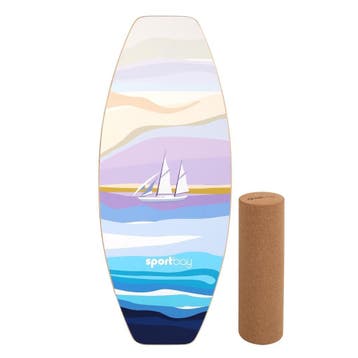 Spotbay® Pro Surfer balance Board - Balansbord - Surfboard, Ophalen of Verzenden, Nieuw, Benen, Balansbord