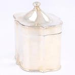 Theekistje / doosje - .925 zilver, Antiek en Kunst