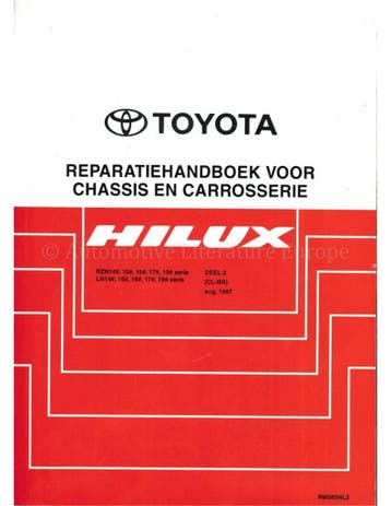1997 TOYOTA HILUX | 4RUNNER CHASSIS & CARROSSERIE