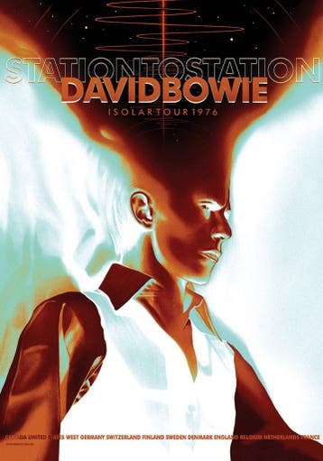 Posters - Poster Bowie, David - Station to Station, Verzenden, Zo goed als nieuw