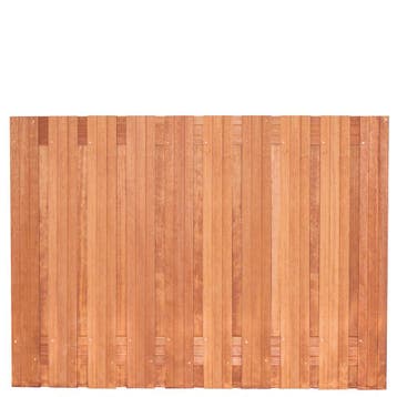Schutting Tuinscherm Dronten 130x180cm Hardhout Geschaafd RV, 1 tot 2 meter, Minder dan 3 meter, Nieuw, Ophalen of Verzenden