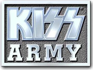 KISS - Army Block - Pin officiële merchandise, Ophalen of Verzenden, Nieuw, Kleding