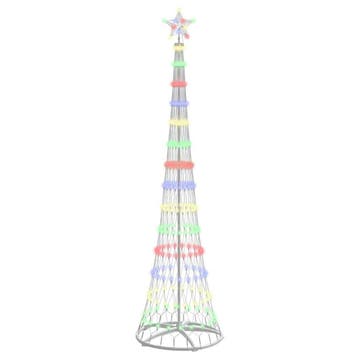 Kerstboom LED Multikleur 250cm | Tweedekansje | OP=OP, Ophalen of Verzenden, Zo goed als nieuw