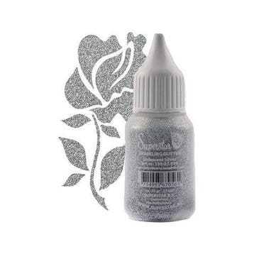 Holografische glitter zilver, Verzenden, Nieuw, Feestartikel