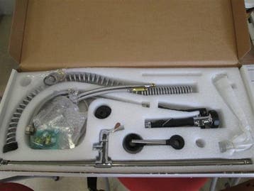 Spoeldouche kraan Linum (nieuw in doos!!), Ophalen of Verzenden, Gebruikt