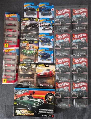 Mattel 1:64 - Model sportwagen (21), Nieuw