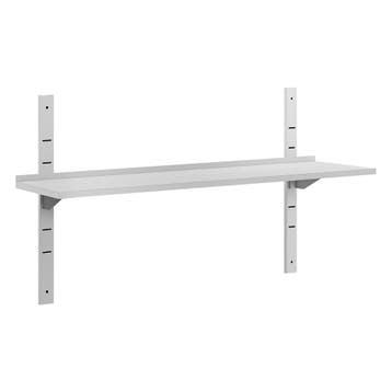 GGM Gastro | RVS wandplank ECO - 1500x300mm | WBK153#ECO |, Verzenden, Nieuw in verpakking, RVS Meubilair
