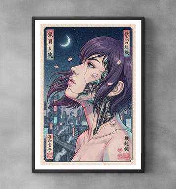 Sato Hageshi - Synthetic Soul - Ghost in the Shell - Signed, Nieuw