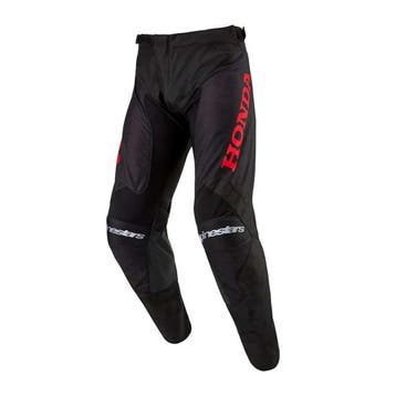 Alpinestars Honda Racer Iconic Broek Zwart Rood, Motoren, Kleding | Motorkleding, Nieuw met kaartje, Broek | leer, Alpinestars