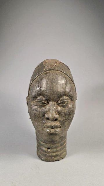 Bronzen hoofd - Ifé - Benin - Nigeria