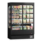 GGM Gastro | Supermarkt-Wandkoelmeubel - 1320mm - 2 glazen |, Verzenden, Nieuw