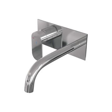 Brauer Chrome Edition Inbouw Wastafelmengkraan met Gebogen, Ophalen of Verzenden, Nieuw