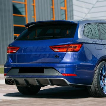 Dakspoiler voor Seat Leon Mk3 – Sport Look, Hoogglans Zwart, Ophalen of Verzenden, Nieuw