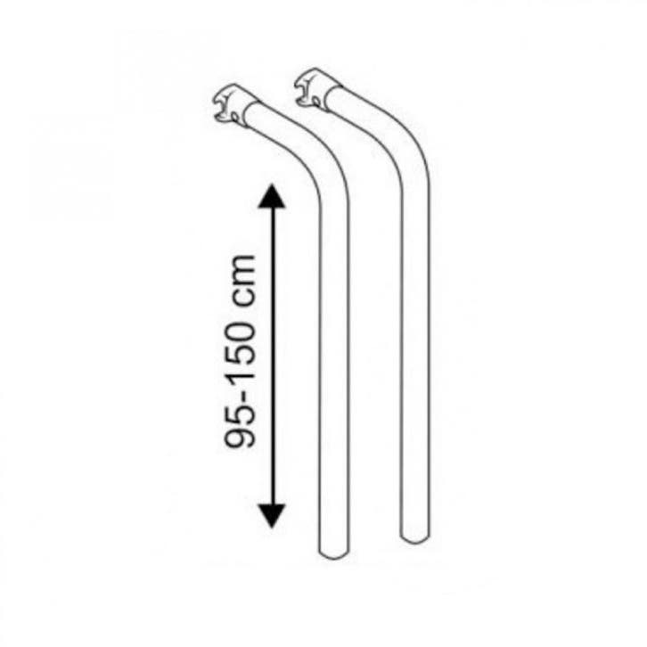Thule Lift V16 Ophangbeugels extra hoogte 95-150cm, Auto diversen, Fietsendragers, Nieuw, Ophalen of Verzenden