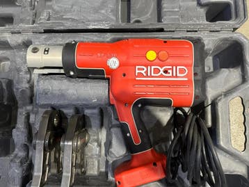 Ridgid Pressmaschine RP 330-C mit Viega Profipress, Ophalen of Verzenden, Gebruikt