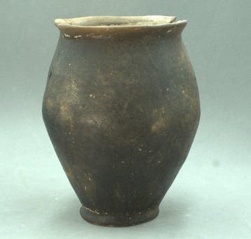 European Bronze age Pottery Vessel - 15.7 cm