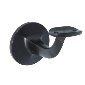 Intersteel Leuninghouder centraal hol zadel blind zwart, Verzenden, Nieuw