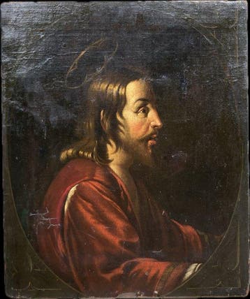 Flemish School (XVII-XVIII) - Christ en profil