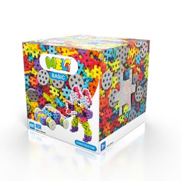 Meli - 50045 - Basic Constructor 600 (kinder bouwsets), Verzenden, Nieuw