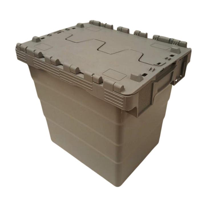 Distributiebak, 400x300x360 mm, euronorm, grijs kunststof,, Zakelijke goederen, Kantoor en Winkelinrichting | Magazijn, Stelling en Opslag