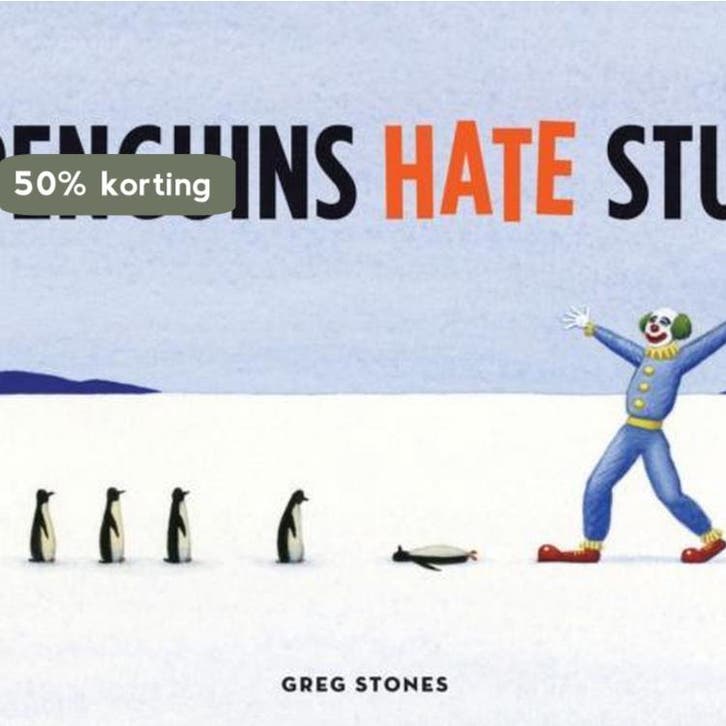 Penguins Hate Stuff - Greg Stones 9781452125503, Boeken, Taal | Engels, Zo goed als nieuw, Verzenden