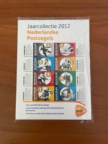 Nederland - Jaarcollectie 2012 gestempeld in originele, Gestempeld